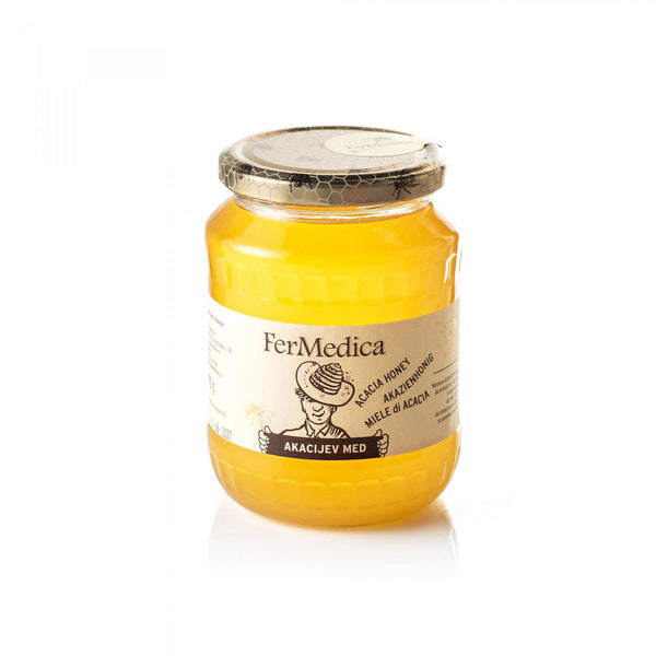 Med in žganje, med z dodatki, darilni seti v lični embalaži fermedica 65