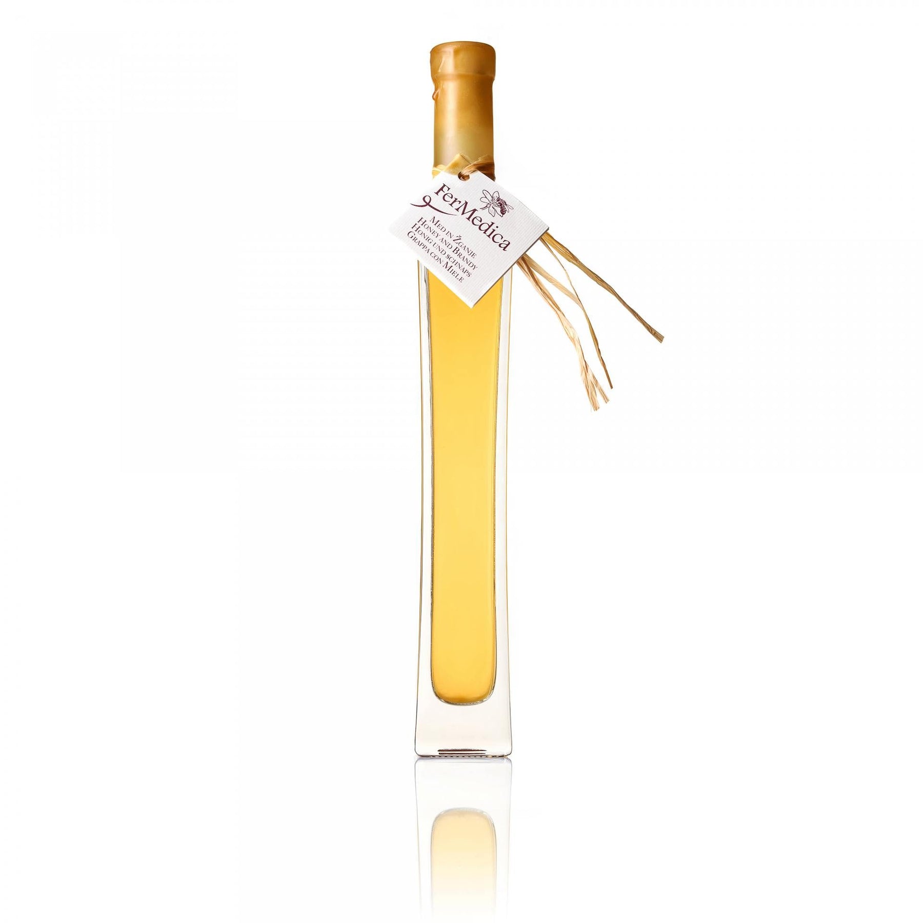 Med in žganje, med z dodatki, darilni seti v lični embalaži fermedica 6