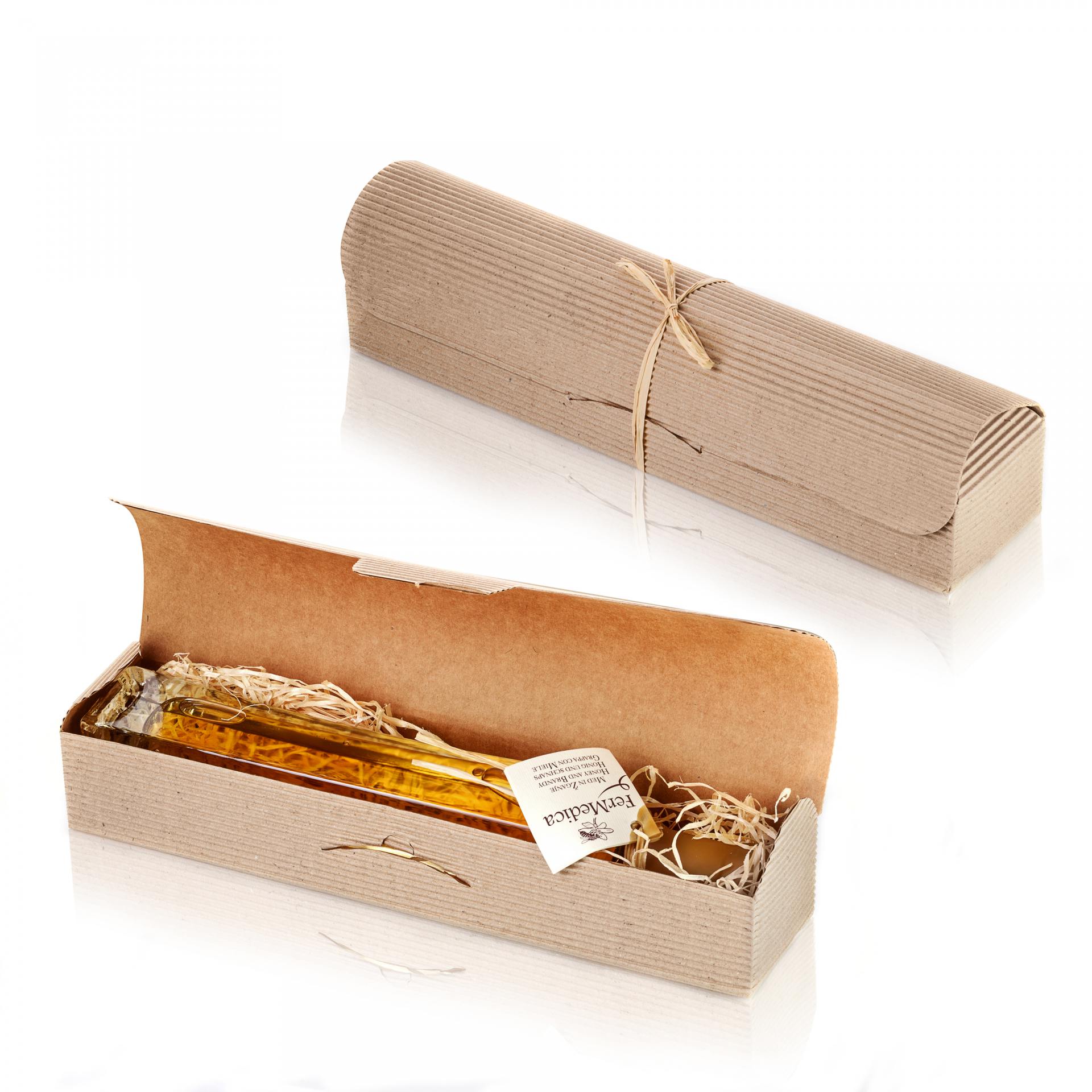 Med in žganje, med z dodatki, darilni seti v lični embalaži fermedica 42