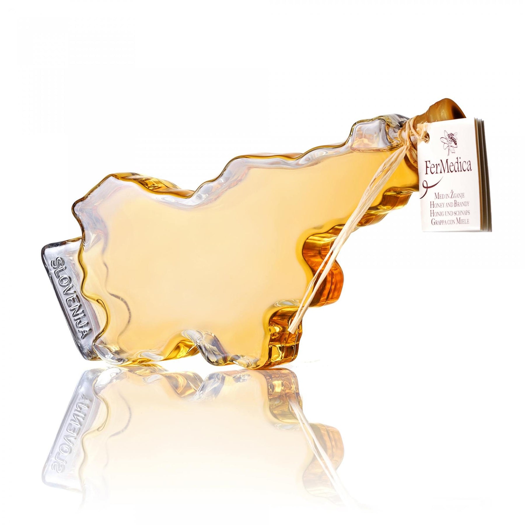 Med in žganje, med z dodatki, darilni seti v lični embalaži fermedica 18