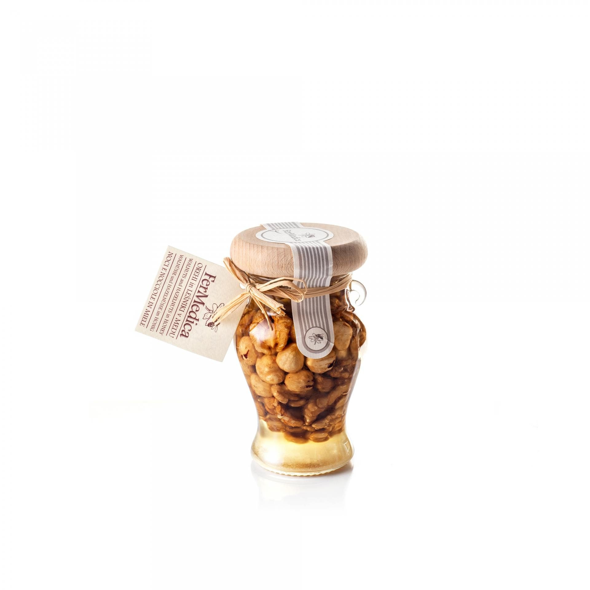 Med in žganje, med z dodatki, darilni seti v lični embalaži fermedica 69