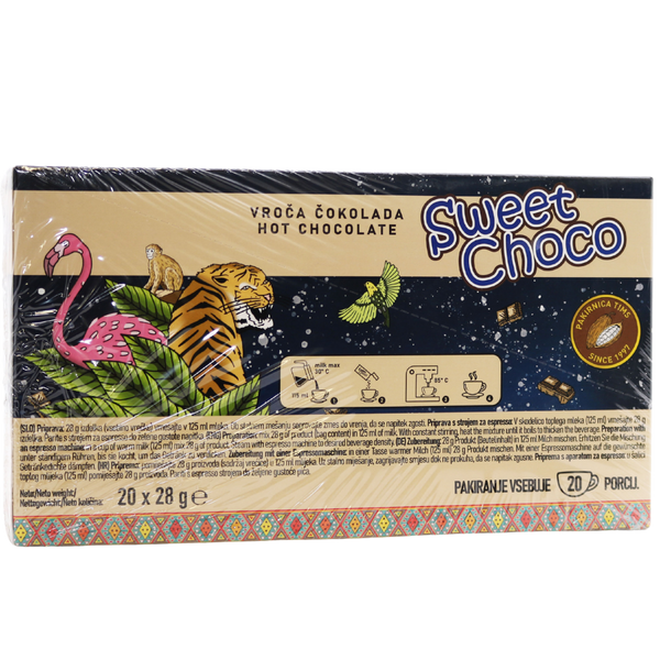 Topla čokolada 20 x 28g - Instant mešanica za pripravo tople čokolade