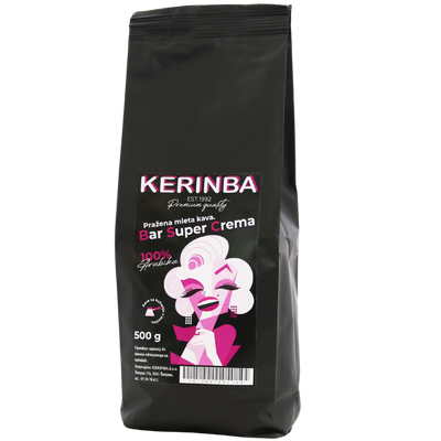 Kerinba Bar super crema 100% arabika 500 g - turška kava