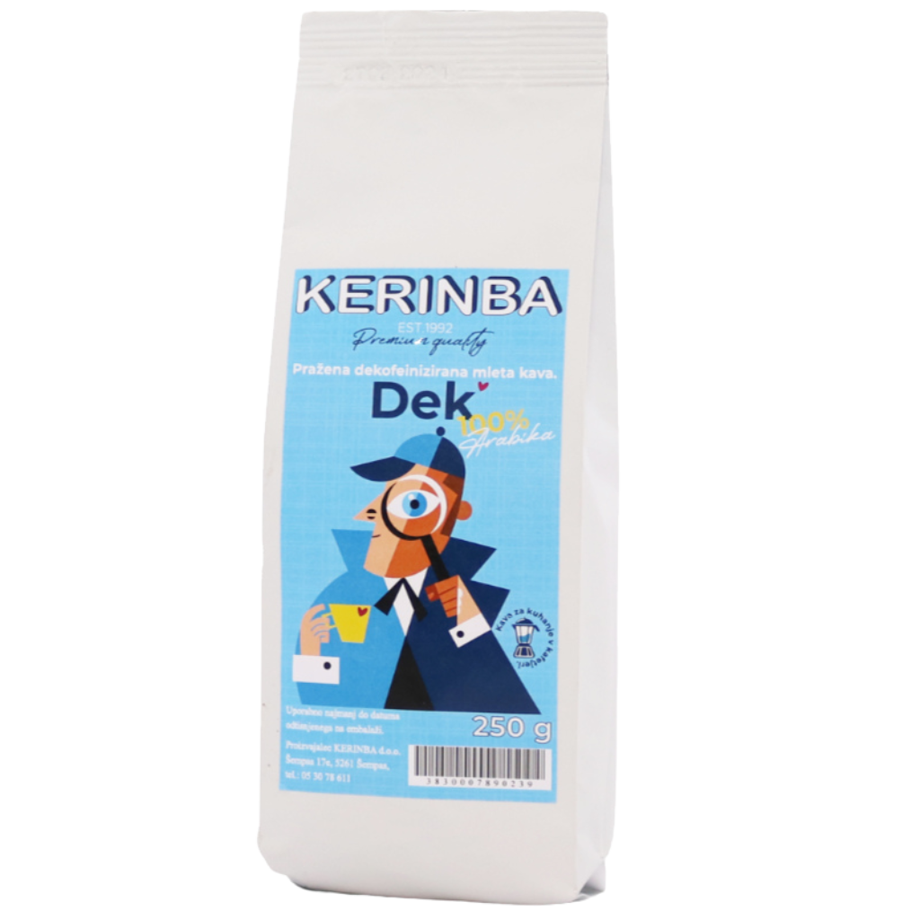 Kerinba DEK 250 g - Turkish coffee