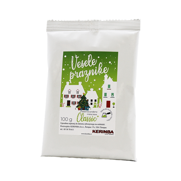 Kerinba Classic 100 g festive packaging - Turkish coffee