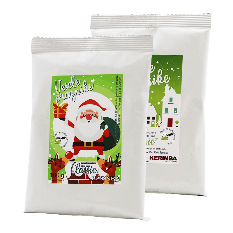 Kerinba Classic 100 g festive packaging - Turkish coffee