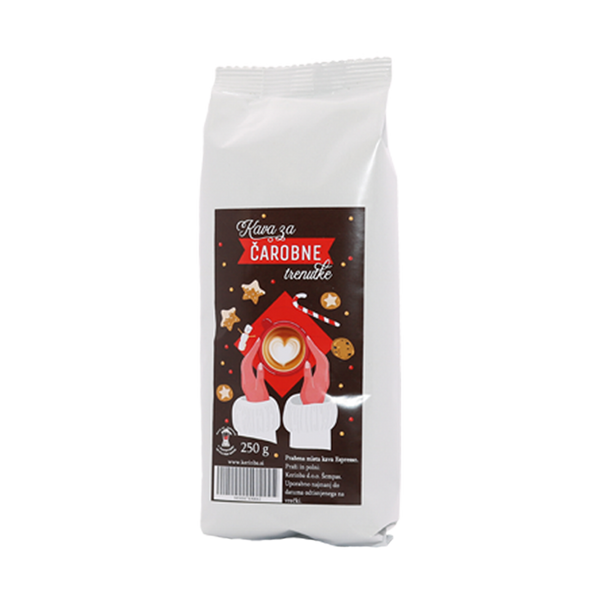 Kerinba Espresso 250 g festive packaging - coffee for moka/filter