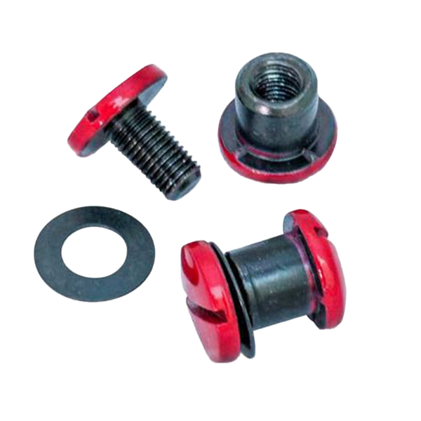 Silky blade attachment screw set (metal, red)