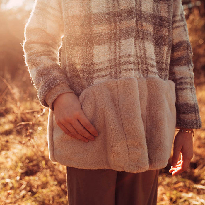 FUR POCKET COAT