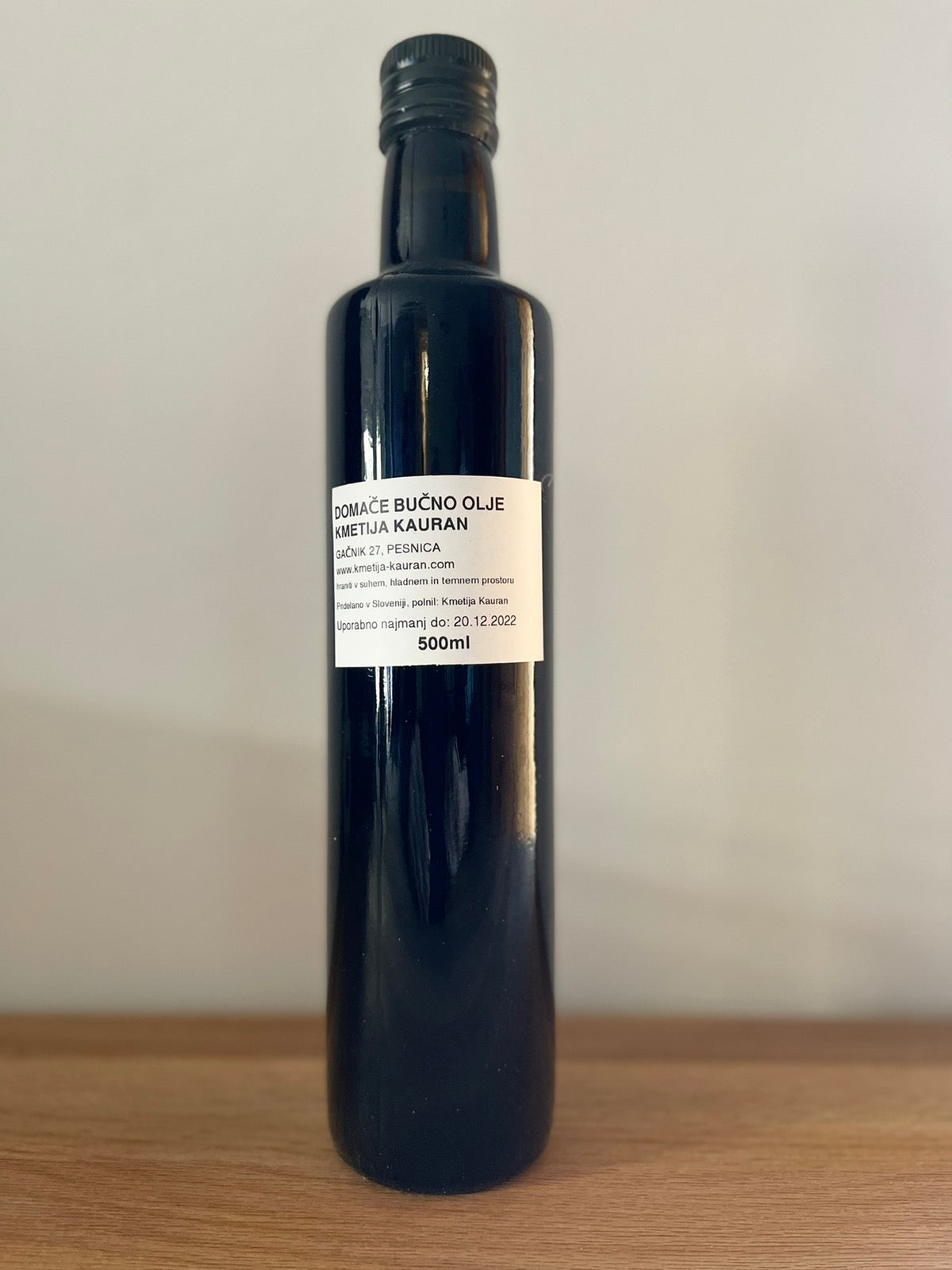 Domače bučno olje, 500ml