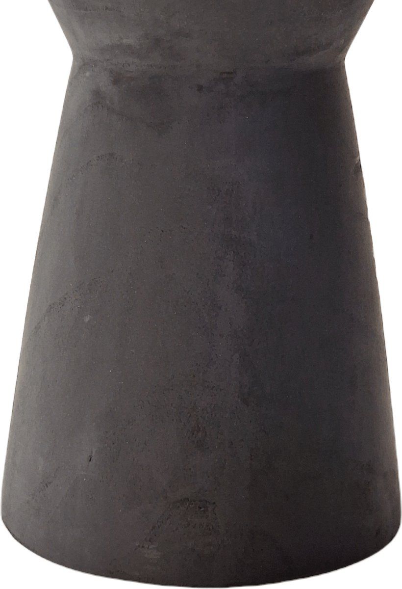 Woodstock Side Table - Black - Solid Wood - 45cm