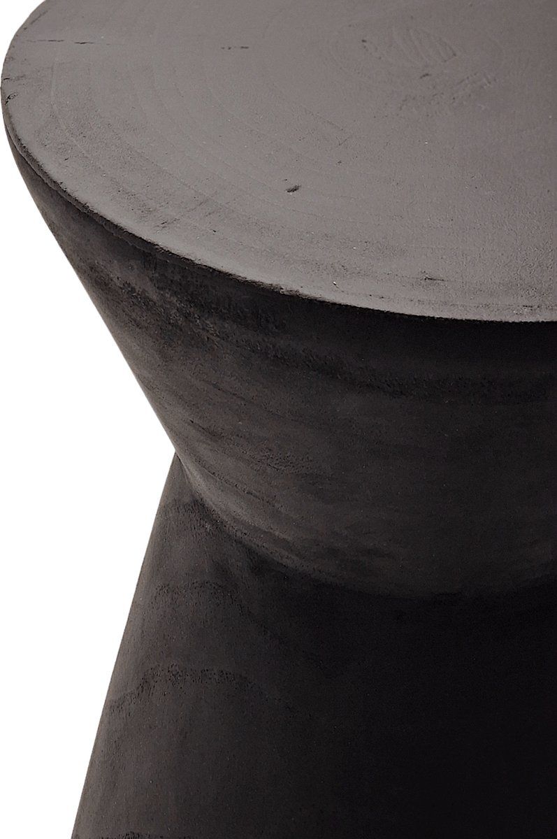 Woodstock Side Table - Black - Solid Wood - 45cm