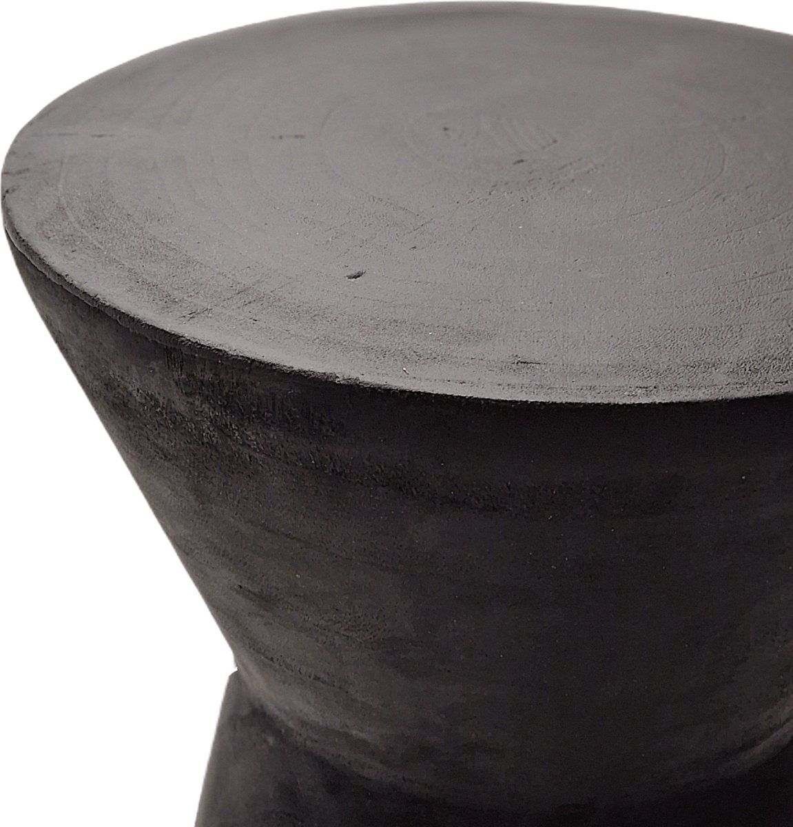 Woodstock Side Table - Black - Solid Wood - 45cm