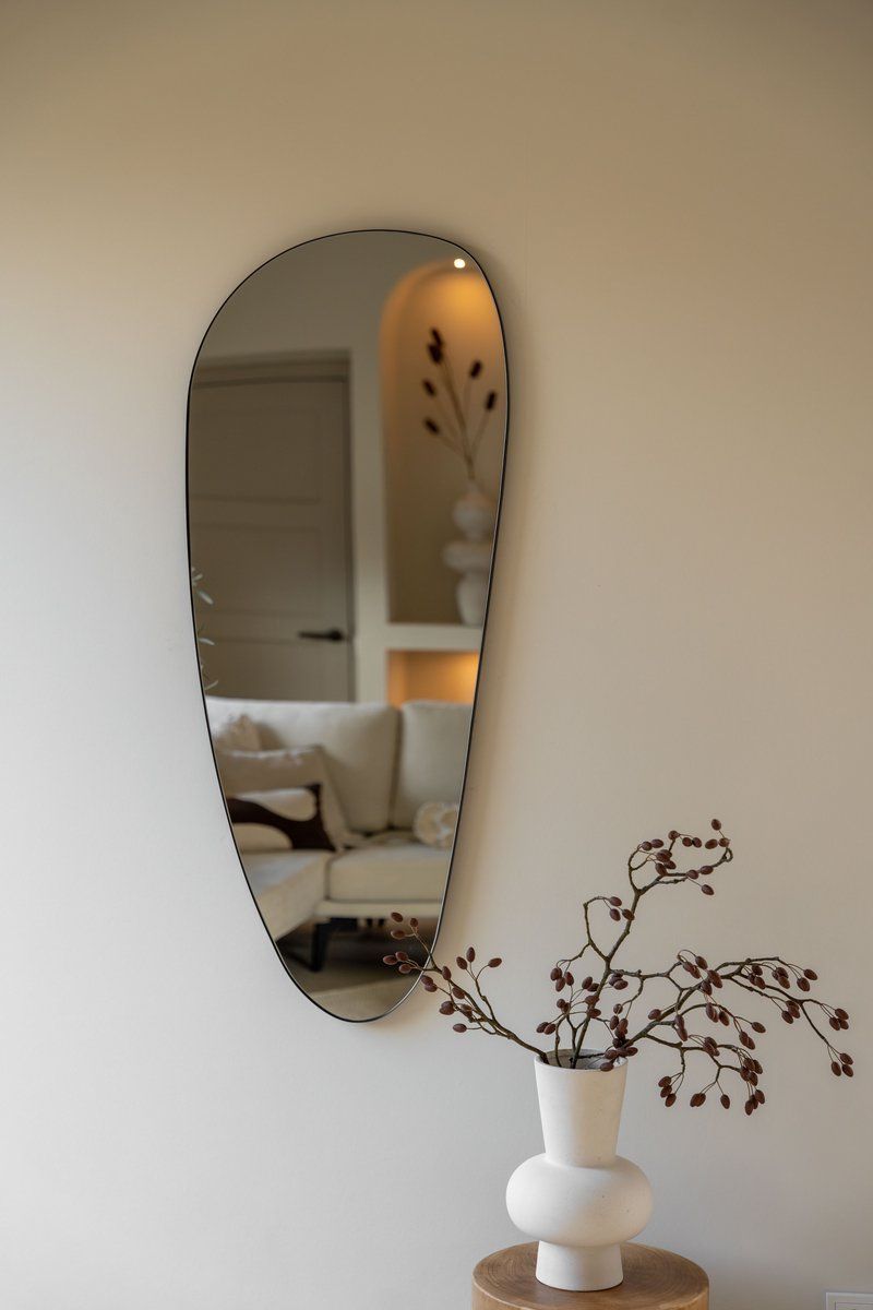 Wall Mirror Dean - Organic Shape - Asymmetrical - Mirror - 120cm
