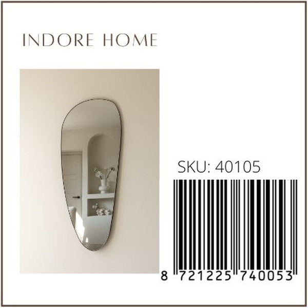 Wall Mirror Dean - Organic Shape - Asymmetrical - Mirror - 120cm