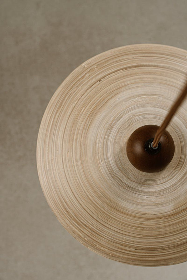 Indore Home - Yara Pendant Lamp - Bamboo - Wood