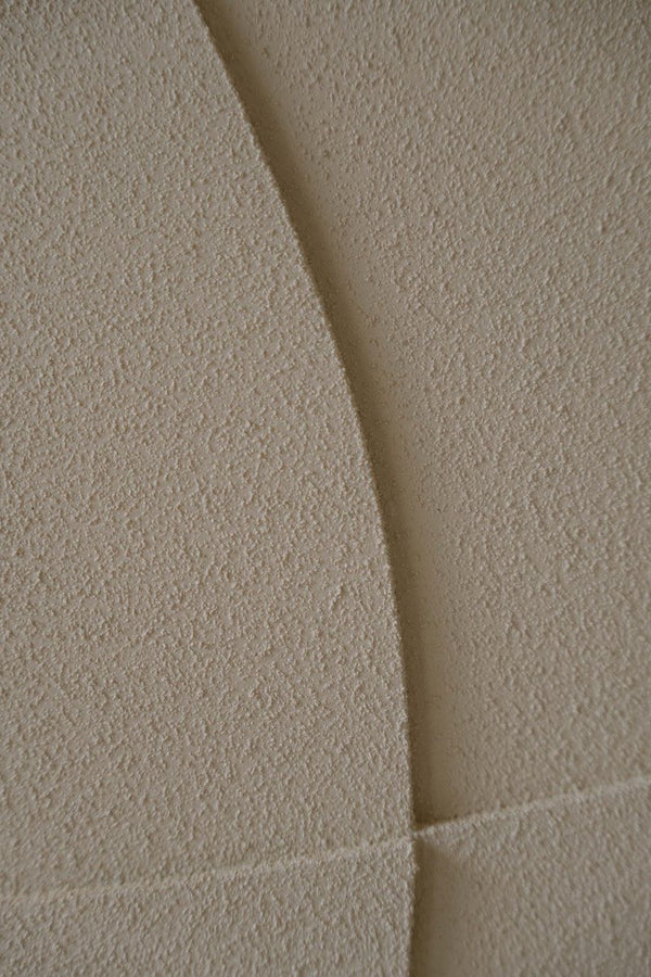 Indore Home – 3D Painting – Design A2 - Abstract Shapes – 3D Wall Panel - Cream