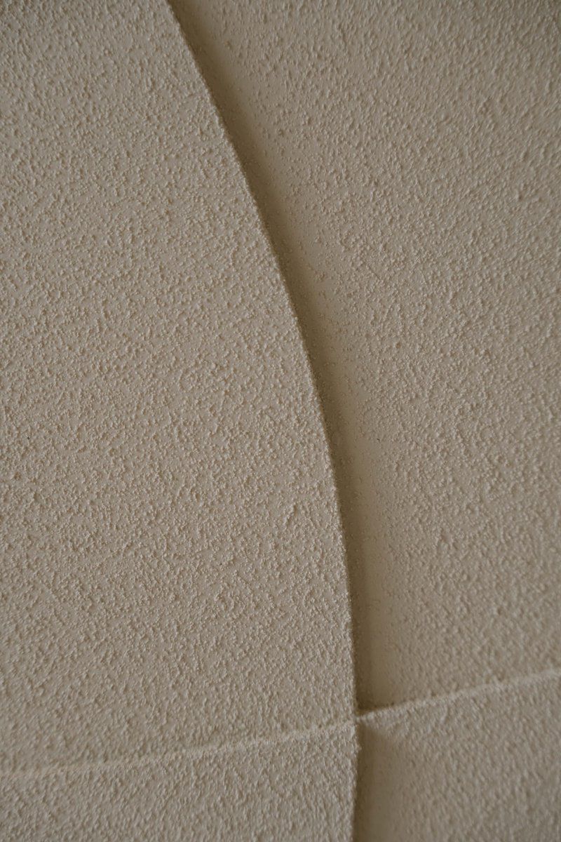 Indore Home – 3D Painting – Design A2 - Abstract Shapes – 3D Wall Panel - Cream