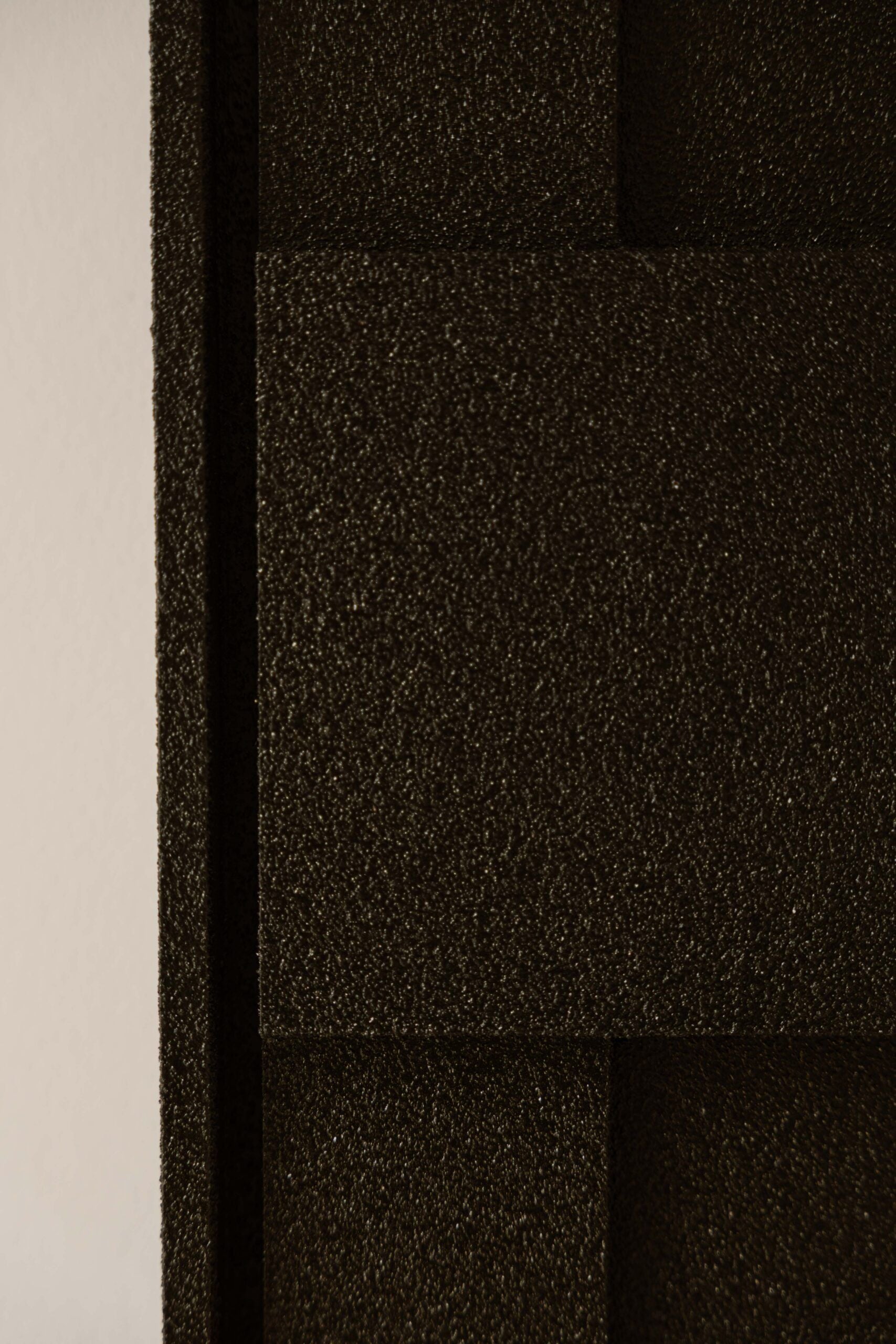 Indore Home – 3D Painting – Design A – Abstract Shapes – 3D Wall Panel – Black - Set