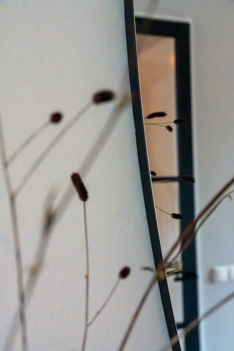 Spiegel Dean - organische vorm - asymmetrisch - wandspiegel - 120cm