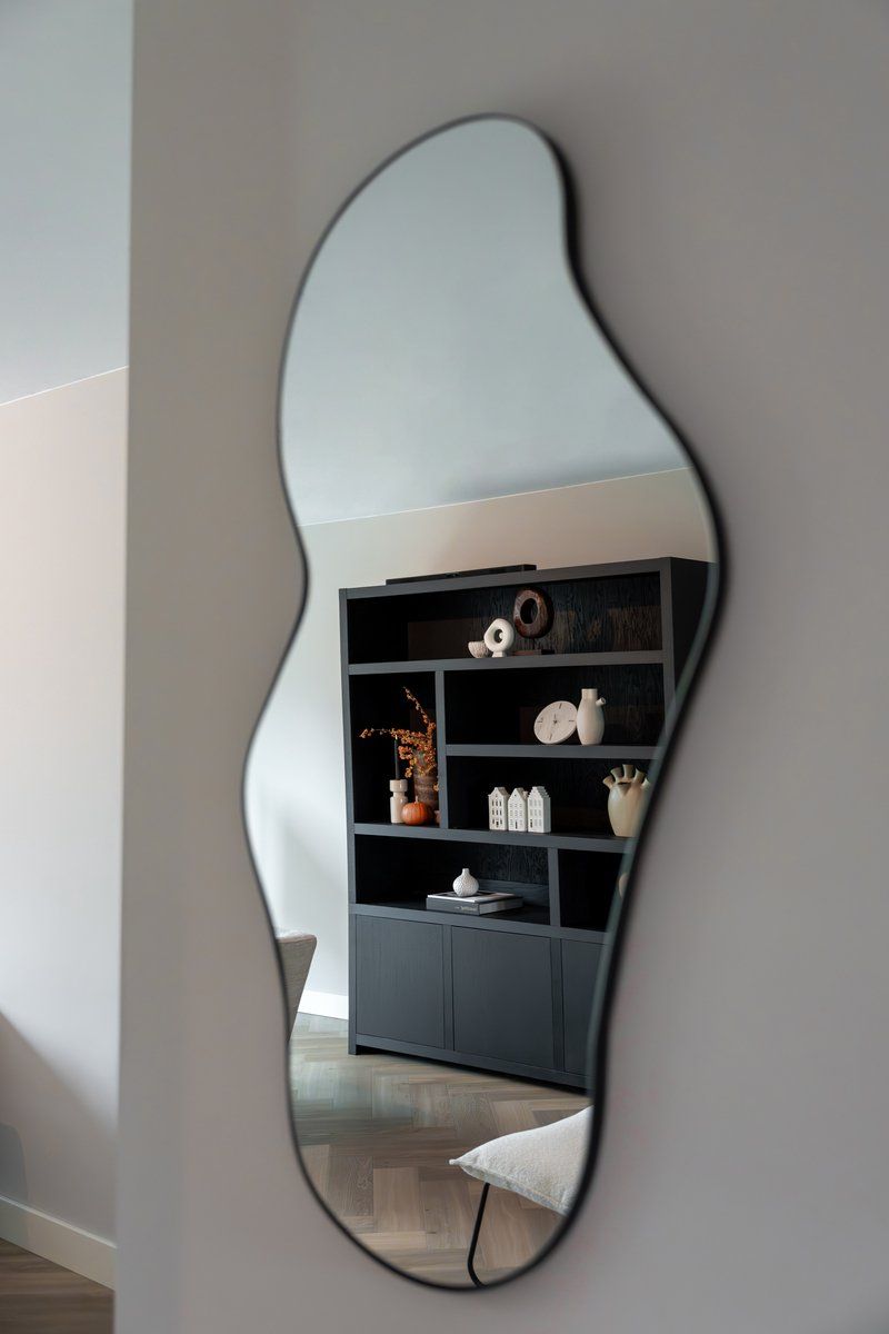 Troas Mirror - Organic Shape - Asymmetrical - Wall Mirror - 110cm