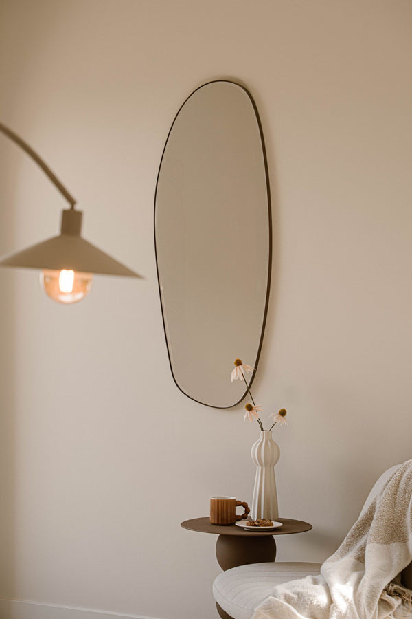 Indore Home - Belle Mirror - Organic Shape - Bronze - 120cm x 50cm