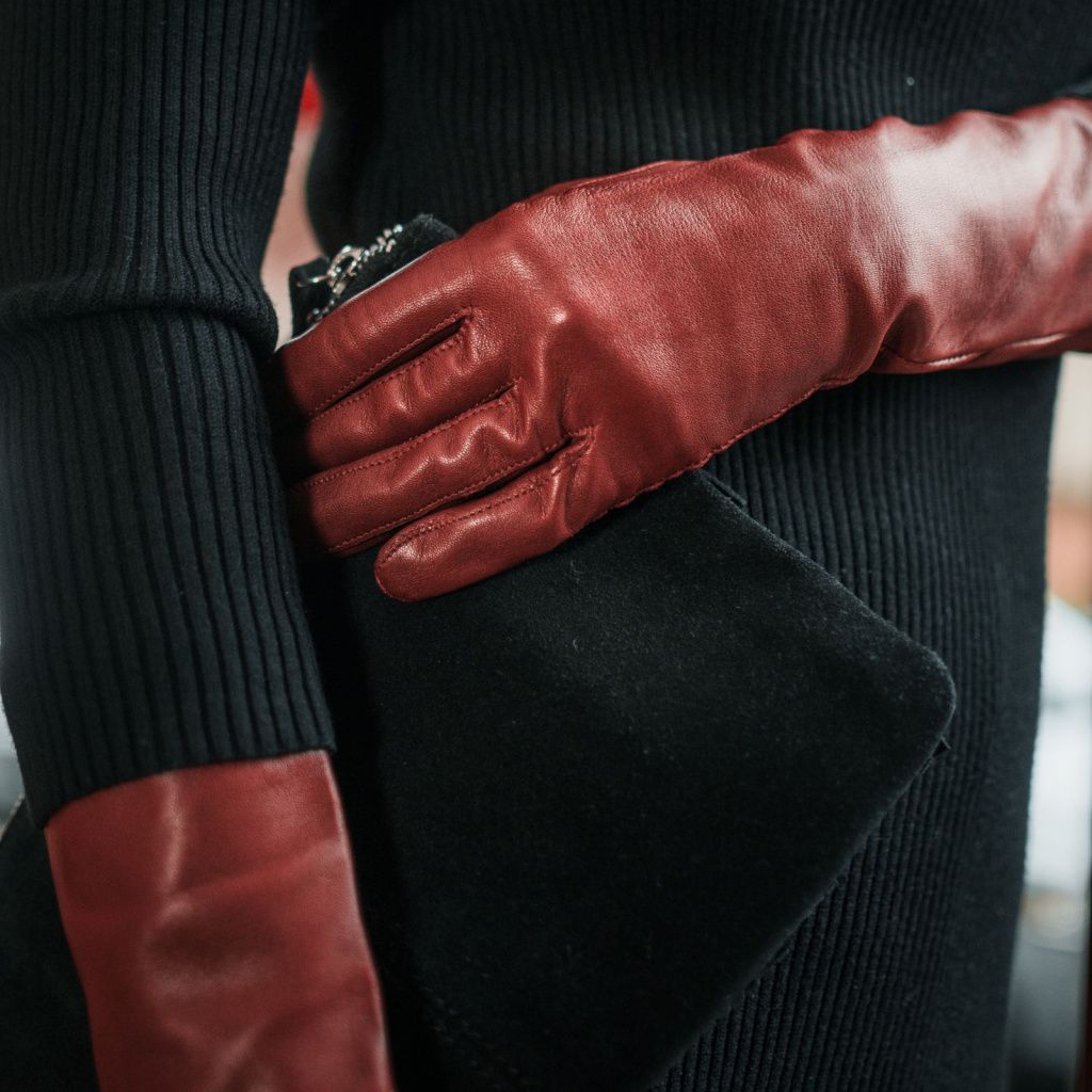 Women's Glazed Forearm Gloves