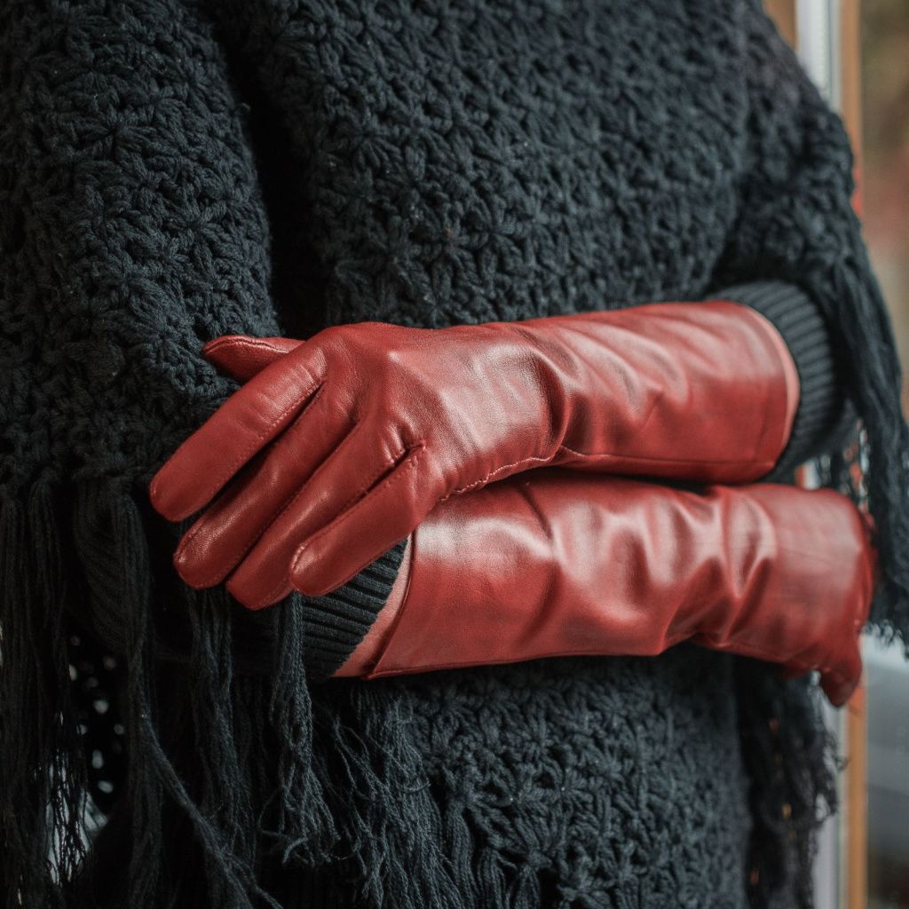 Women's Glazed Forearm Gloves