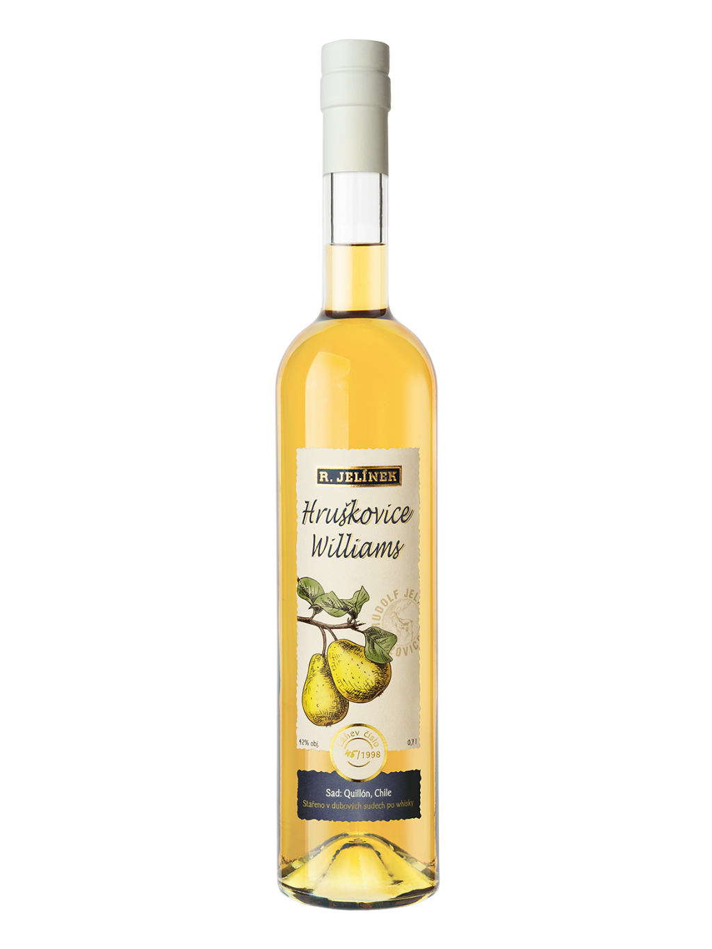 Williams Pear Brandy from Barrel 42% 0.7l