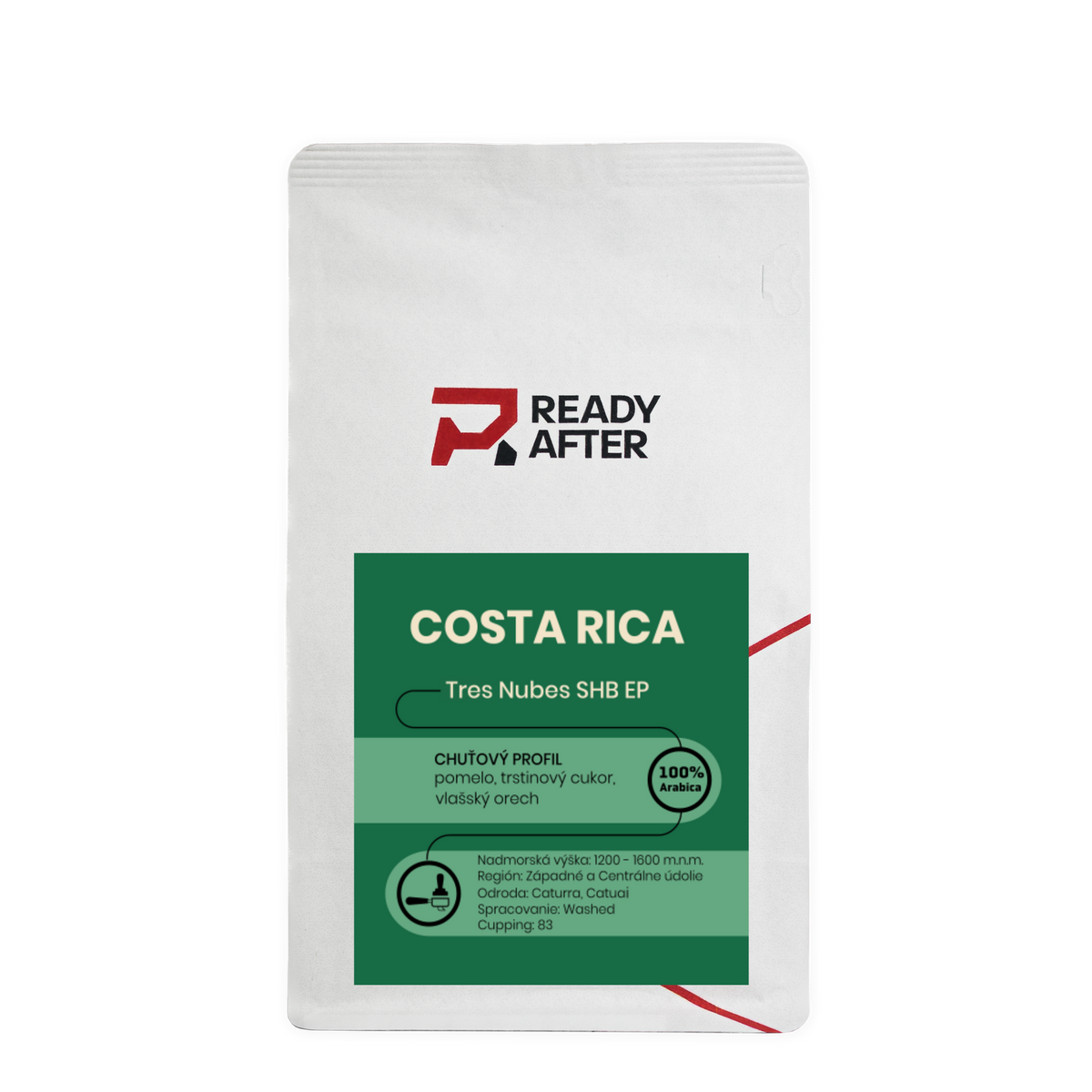 Costa Rica Tres Nubes SHB EP Packaging: 1000g