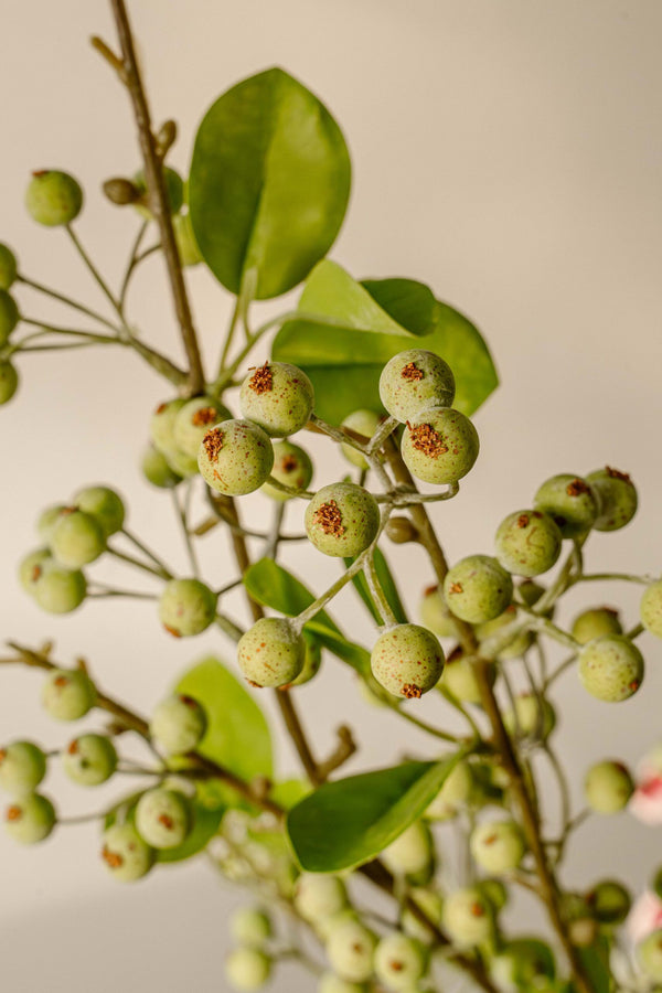 Indore Silva - Bessentak - Groen - kunsttak - zijde