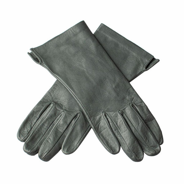 Women's Leather Gloves Without Lining with Slit