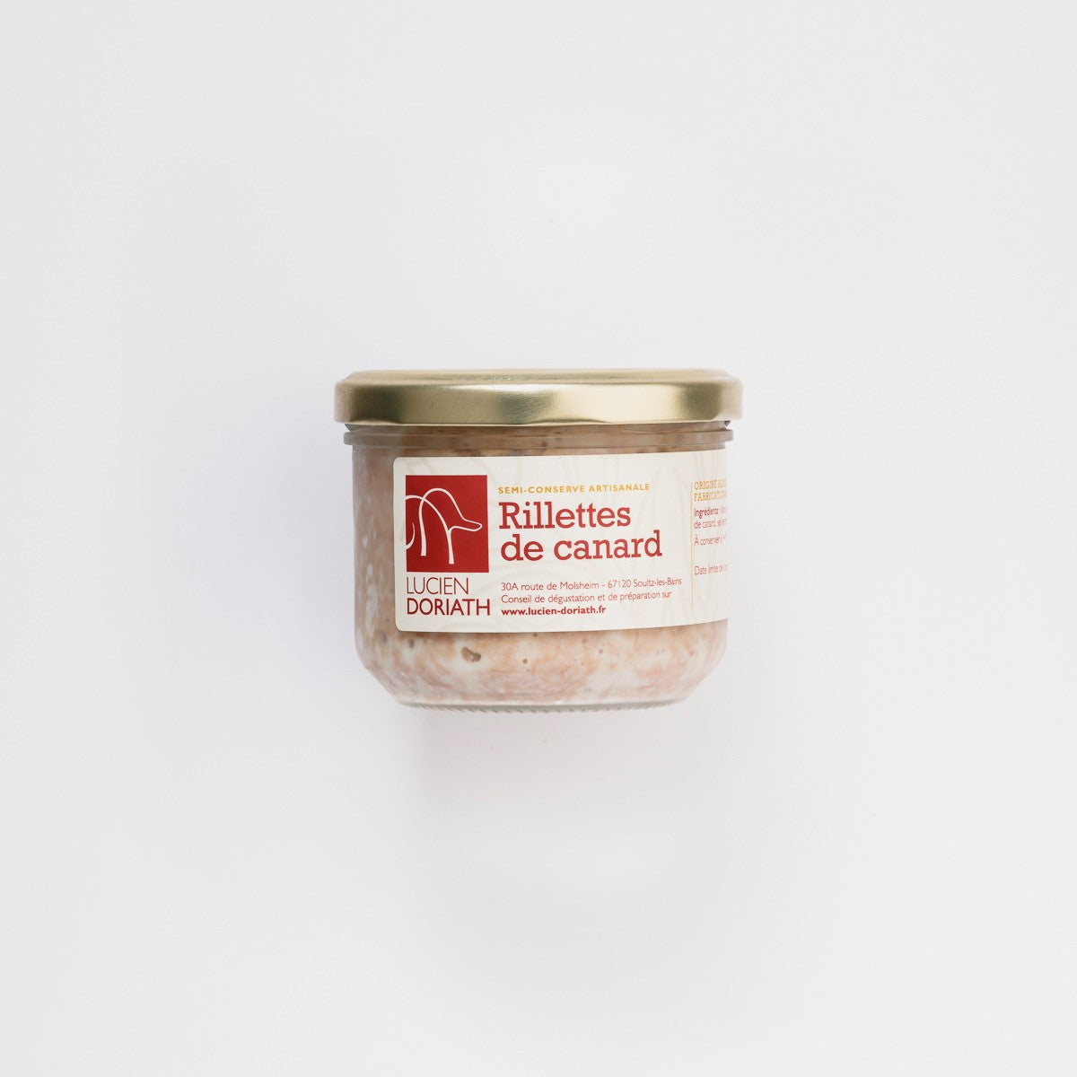 Rillettes de canard - 200g