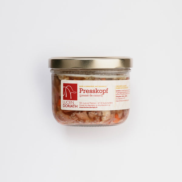 Carne di Anatra Pressata Semi-Conserva (Presskopf) - 300g
