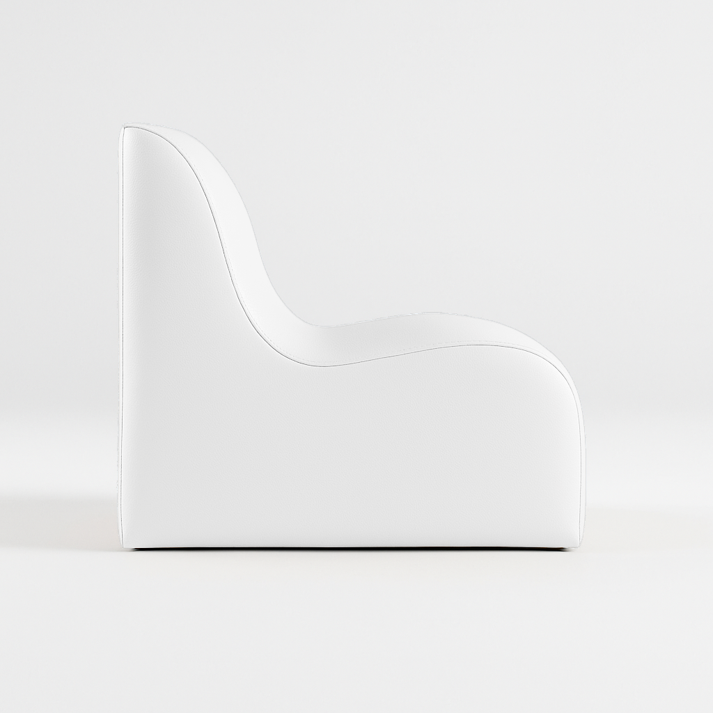 ALUGA 50, Large Cushion Cover in Eco-Leather 50x50