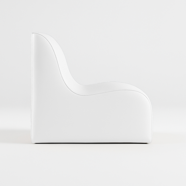 COVER GINA, Cover for Rigid Bean Bag Chair in Faux Leather