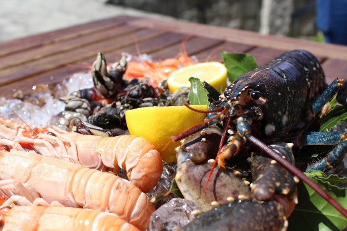 Black Stones Seafood Platter