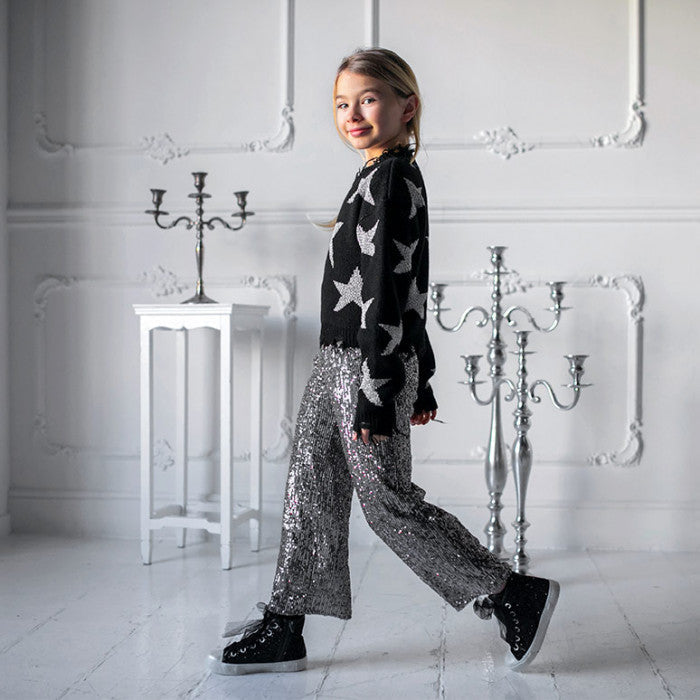SEQUIN PANTS