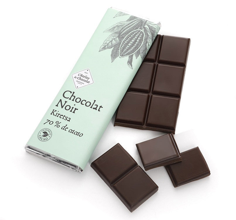 Barretta di Cioccolato Fondente Kiretsa