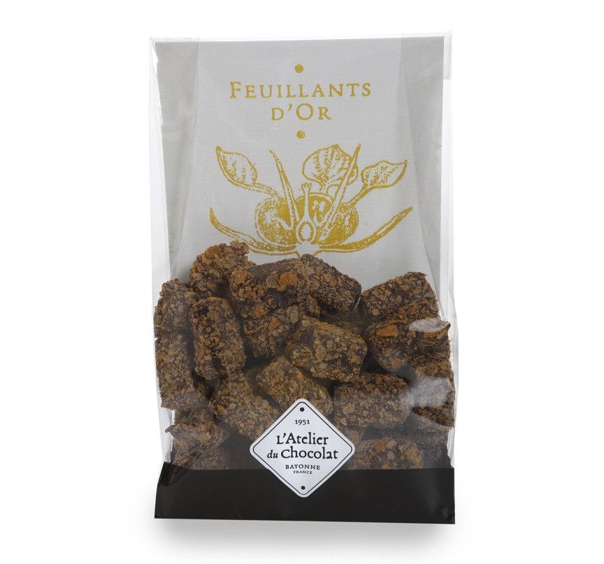 Crepe di cioccolato al pralinato Feuillants d'Or