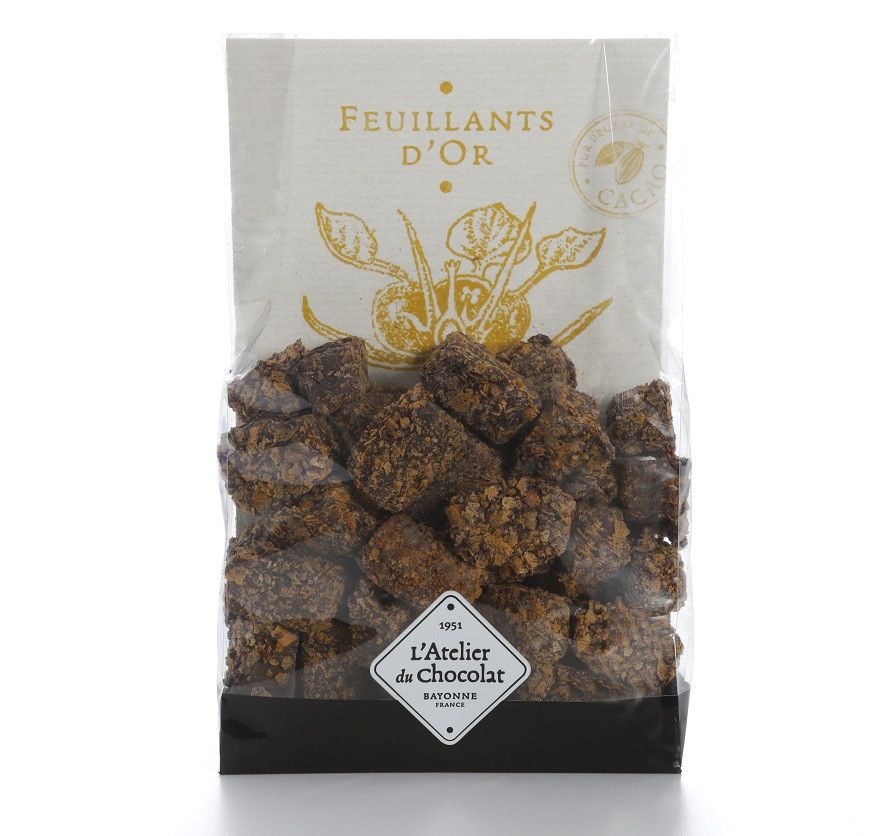 Crepe di cioccolato al pralinato Feuillants d'Or