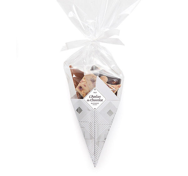 Mini white chocolate silver bouquet