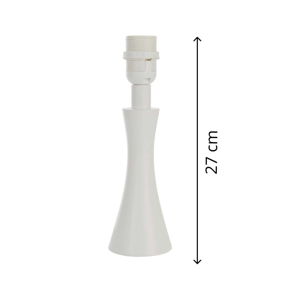 Various Lamp Base Diabola - White - 27 cm or 34 cm - Wood - Scandinavian Design