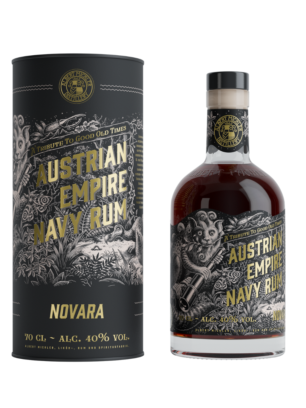Austrian Empire Navy Novara 40% 0.7l