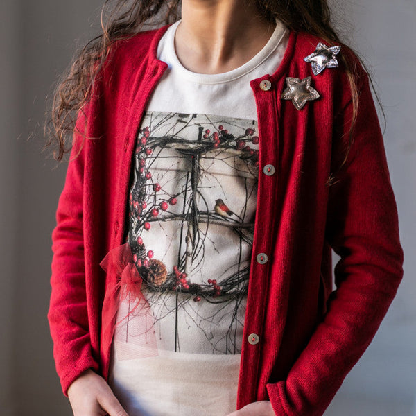 CHRISTMAS PRINT T-SHIRT