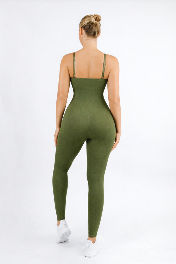 Shaping jumpsuit for every occasion, GREEN size other: 3XL/4XL
