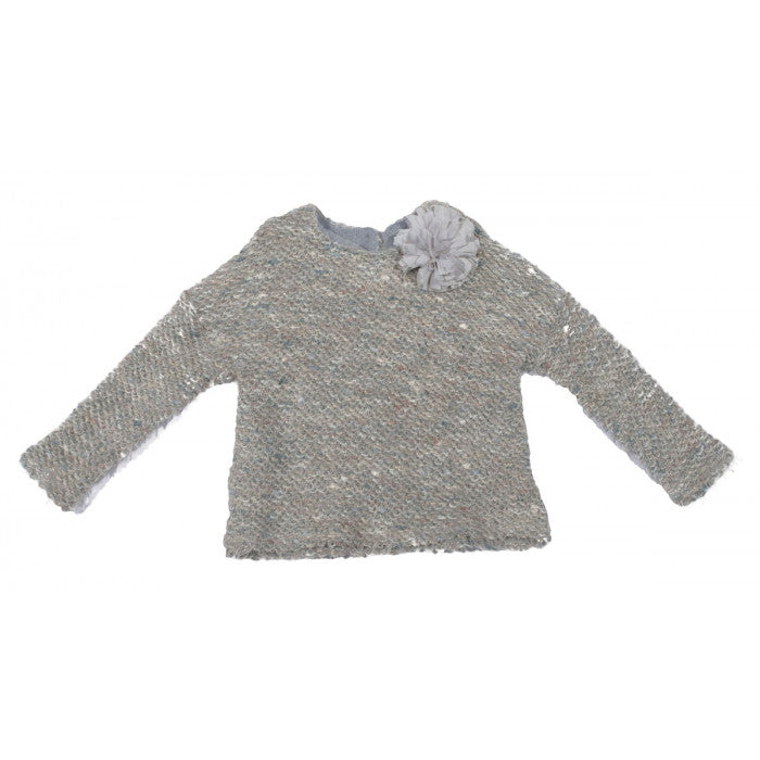 POWDER BOUCLE SWEATER