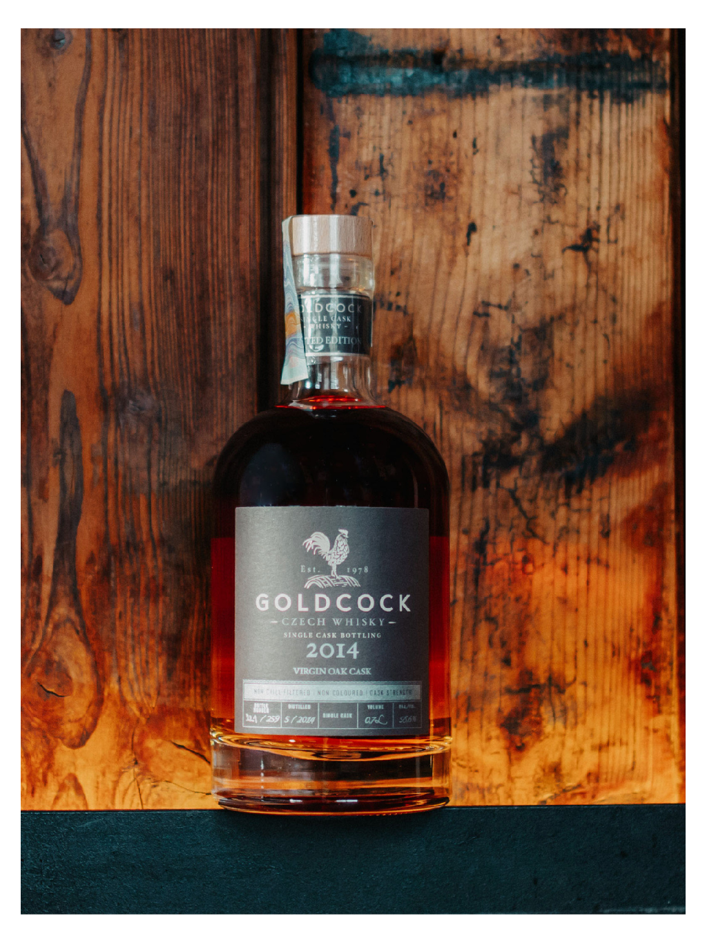 GOLDCOCK 2014 Virgin Oak Cask 58,6% 0,7l