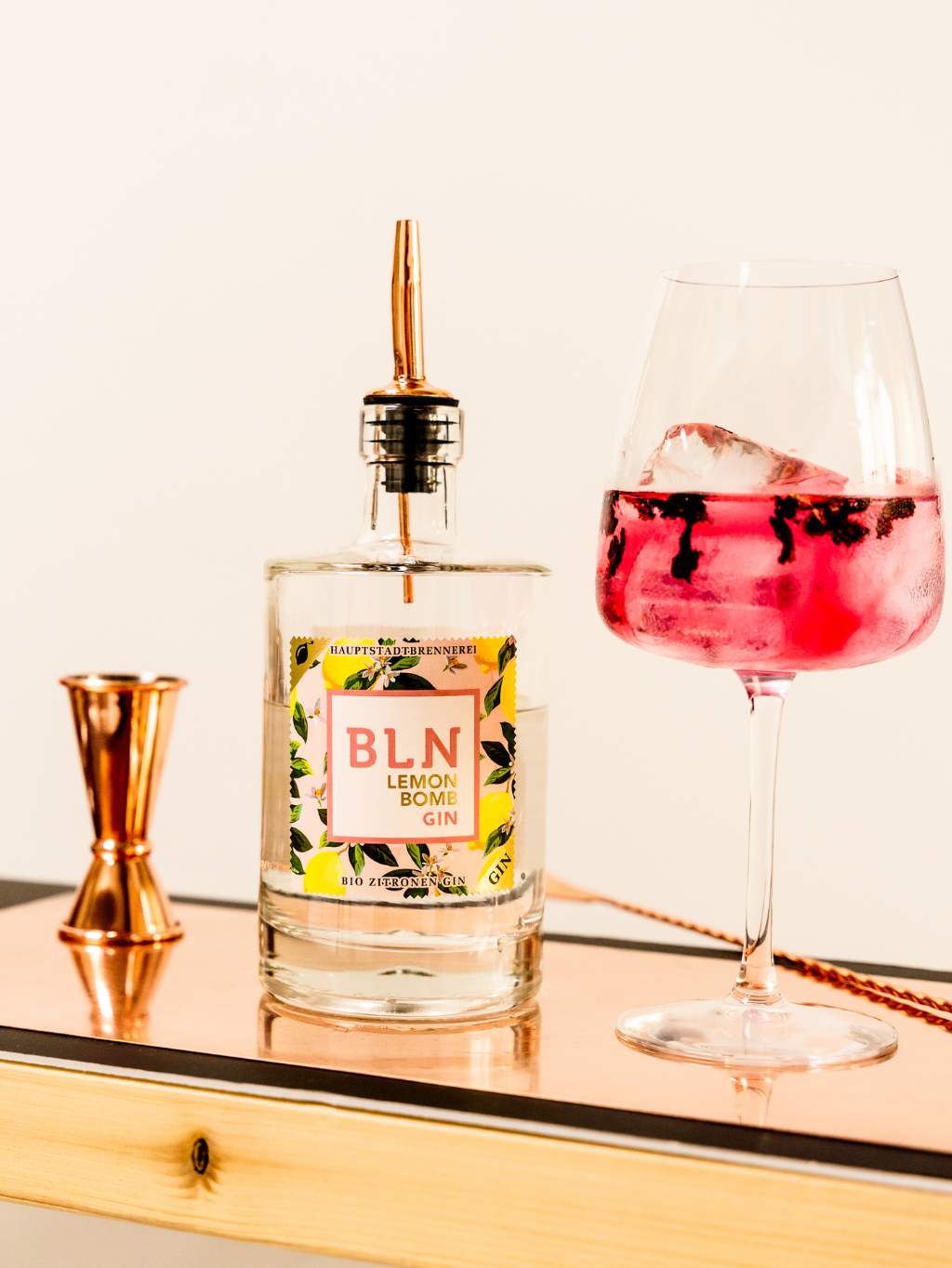 BLN Bio Lemon Bomb Gin 41% 0.5l