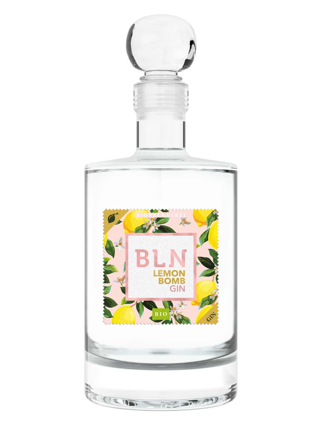 BLN Bio Lemon Bomb Gin 41% 0.5l